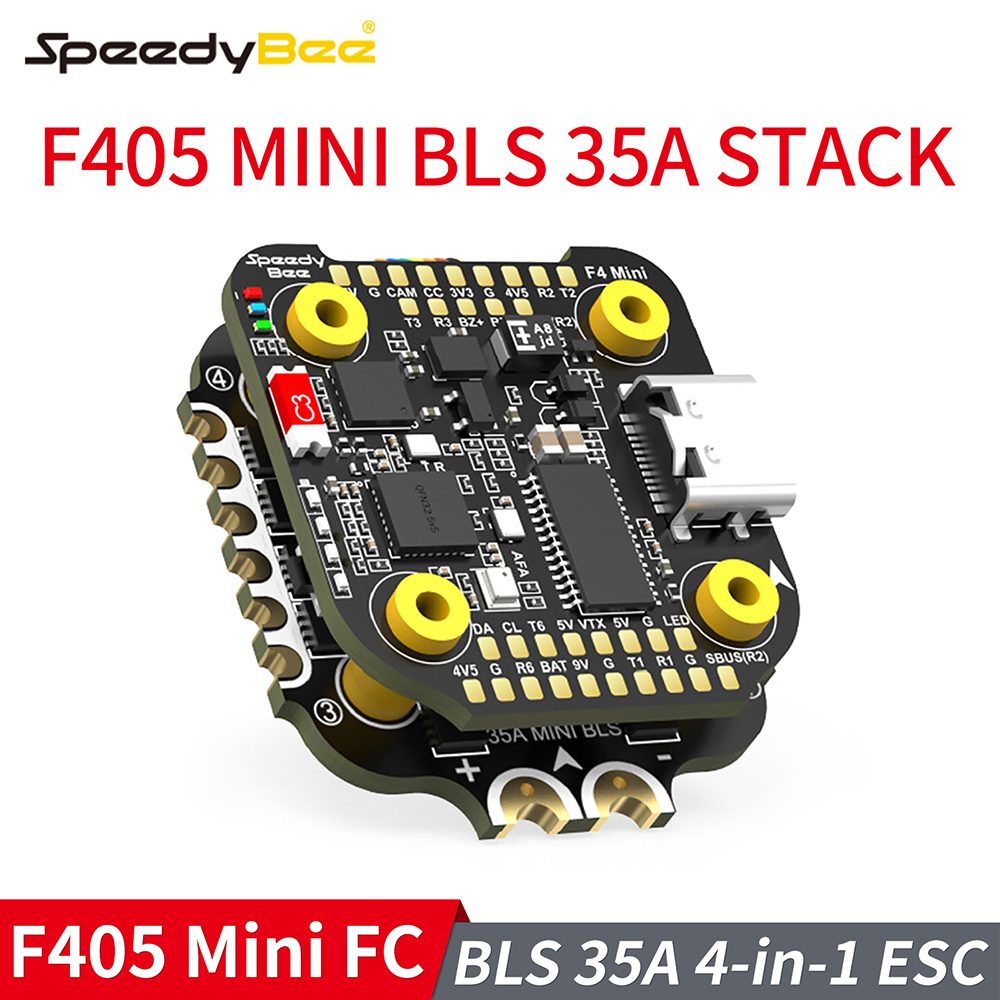 Drone Racing Flight Controller - F405 MINI SpeedyBee F405 Mini Yığın