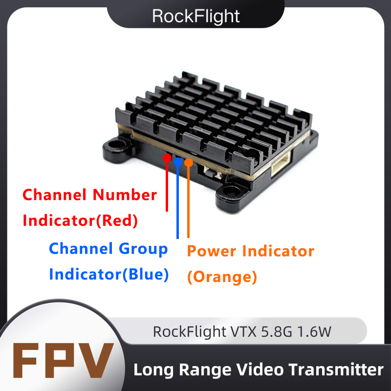 RockFlight TX663 VTX 5.8G 48CH - Drone Racing Vtx incelemesi ve fiyatı