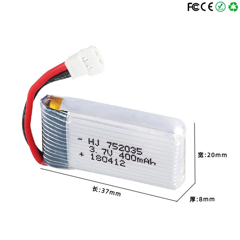 752035 3.7V 400mAh 35C Drone P - Eachine Drone E58 incelemesi ve fiyatı