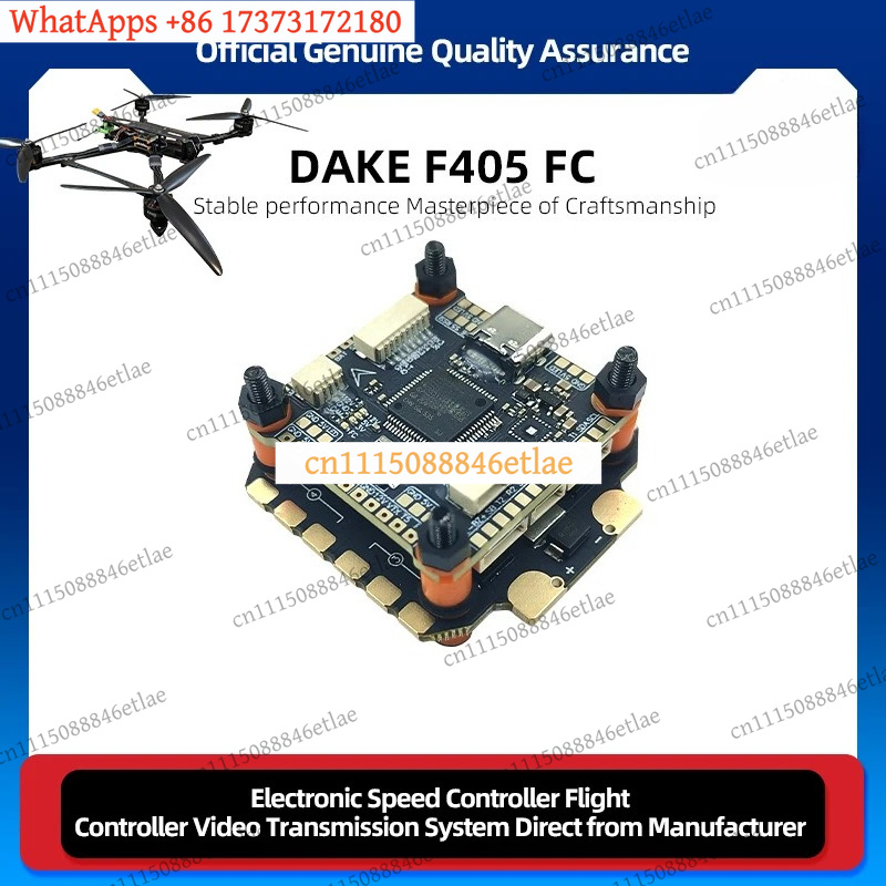 DAKEFPV F405 Uçuş Kontrol Ciha - Drone Racing Flight Controller incelemesi ve fiyatı