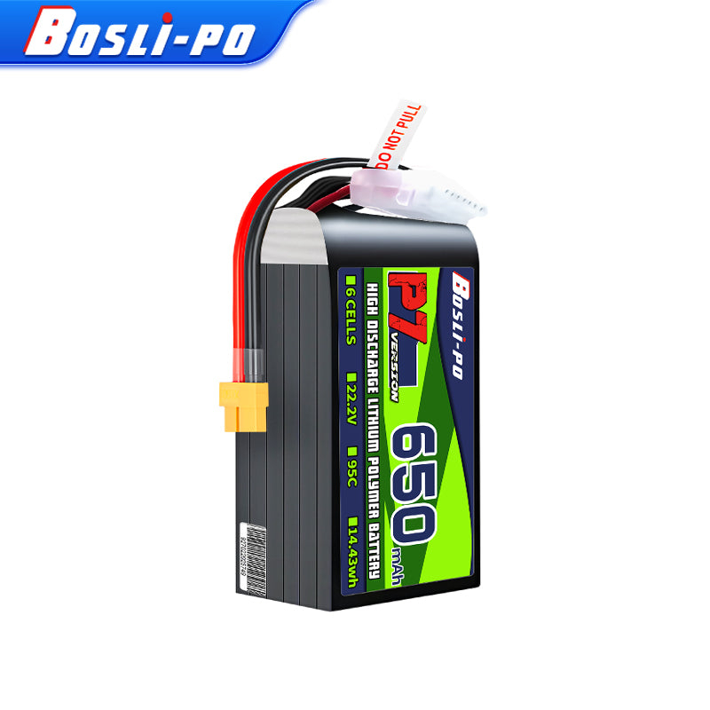 Boslipo P7 Versiyon 650mAh 95C - Drone Racing Battery incelemesi ve fiyatı