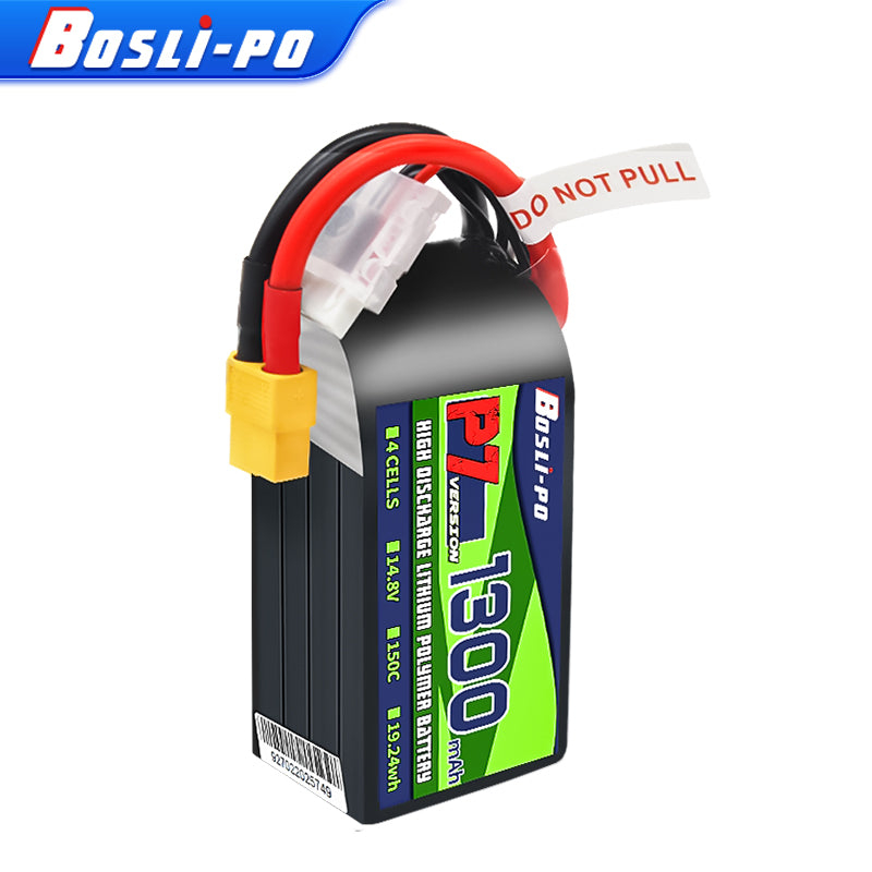 Boslipo P7 1300mAh 150C 4S 6S  - Drone Racing Battery incelemesi ve fiyatı